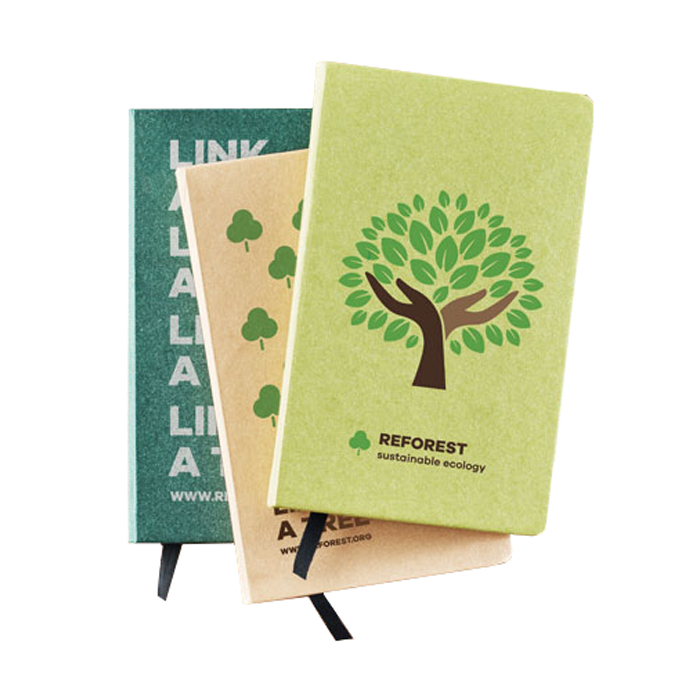 Notebook A5 with seeds | Eco gift